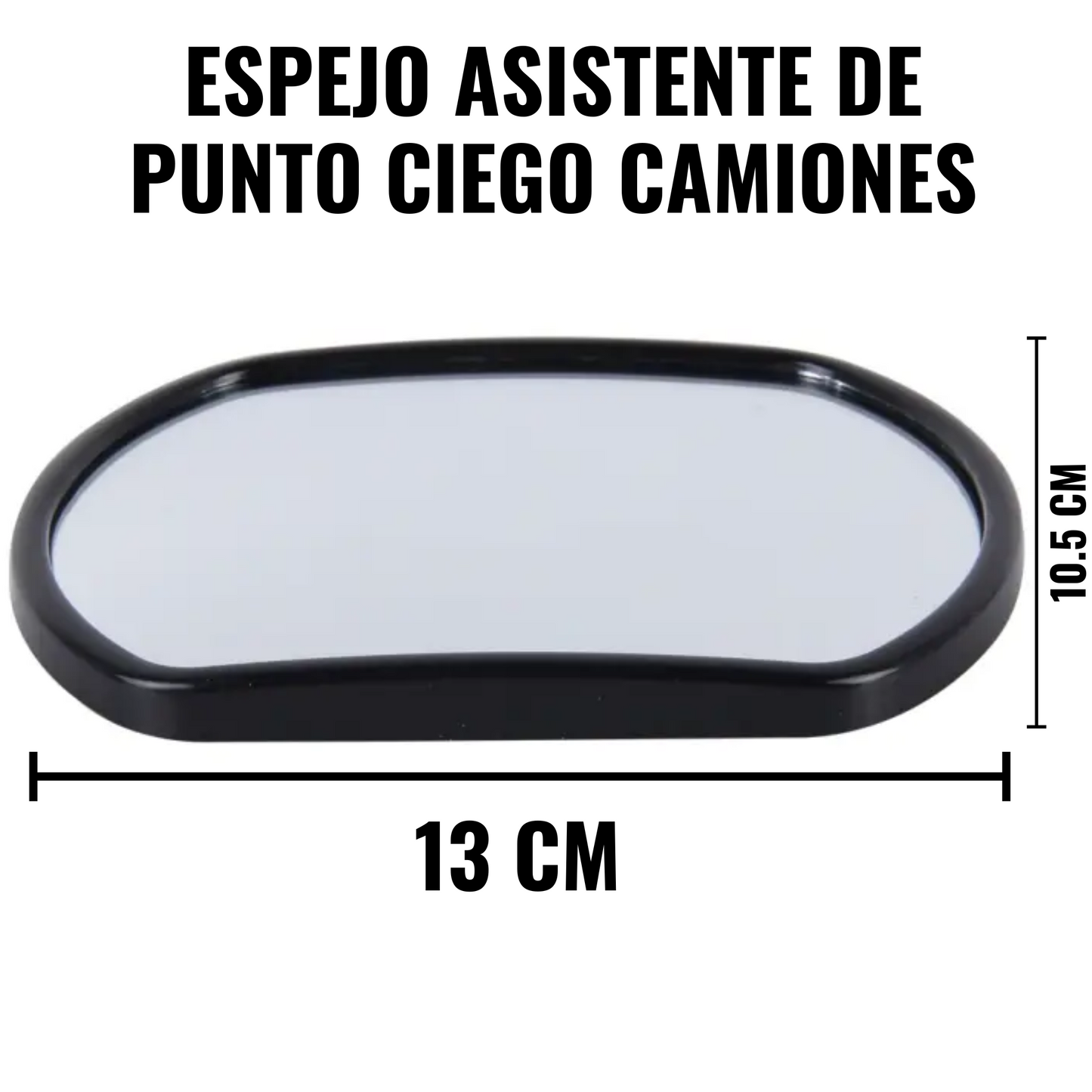 Espejo Punto Ciego Adhesivo para Camiones